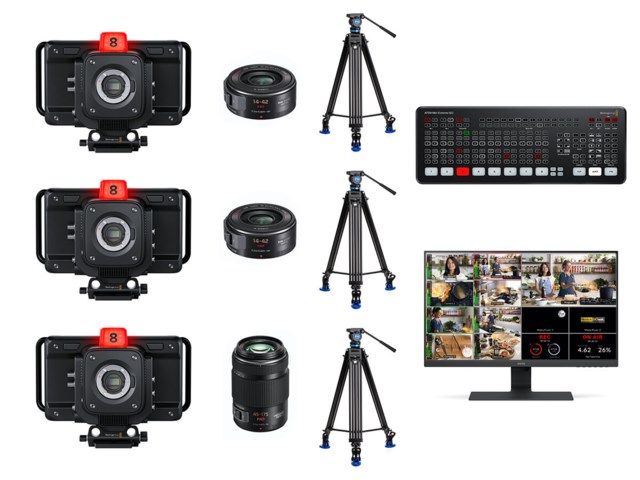 Blackmagic Design Streamingkit 3st BMD Studio Camera 4K PRO