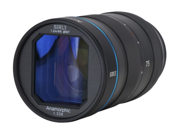 Sirui 75mm f/1,8 Anamorphic Lens 1,33x till Fuji X