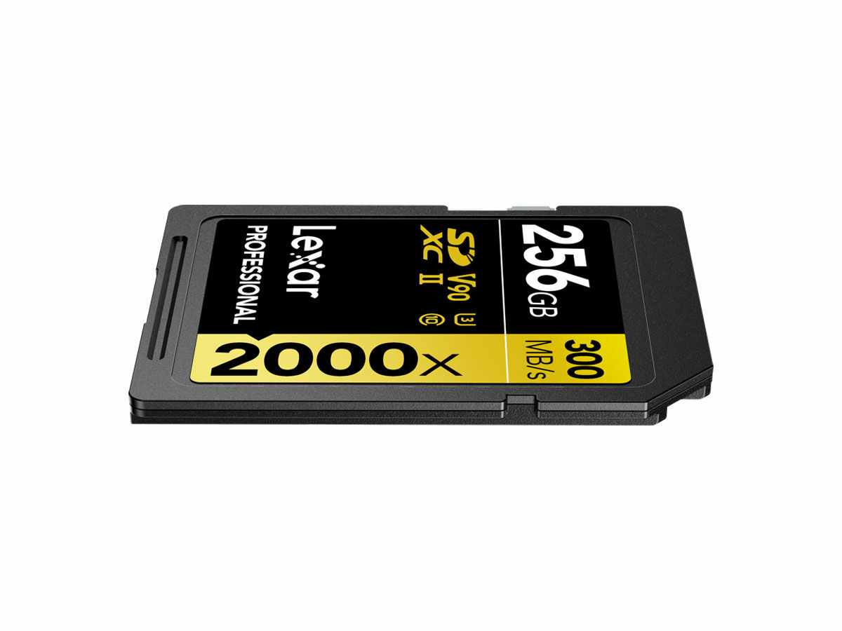 Lexar SDXC 300MB/s 2000x V90 Class 10 UHS-II Professional 