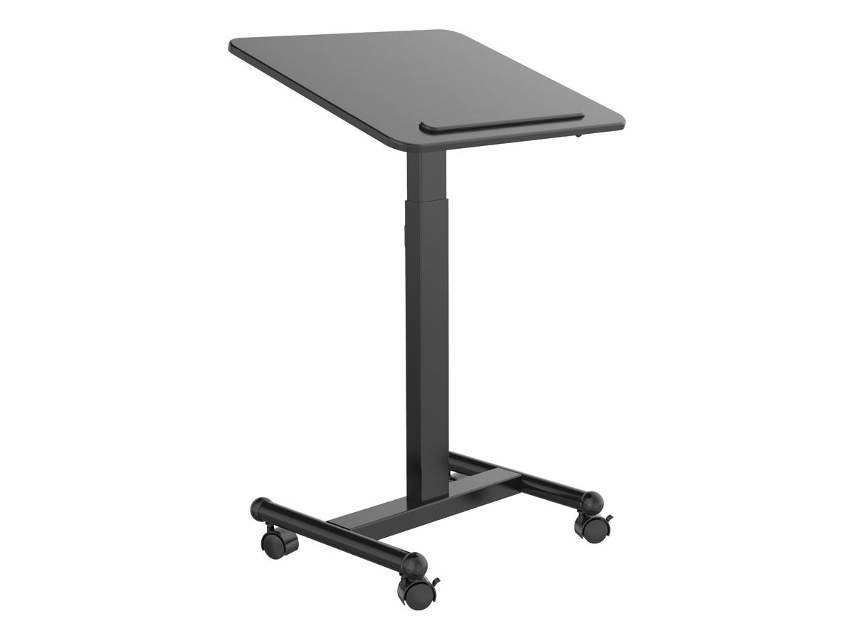 SP Adjustable Standing Desk on Wheels with Tiltable Surface ...