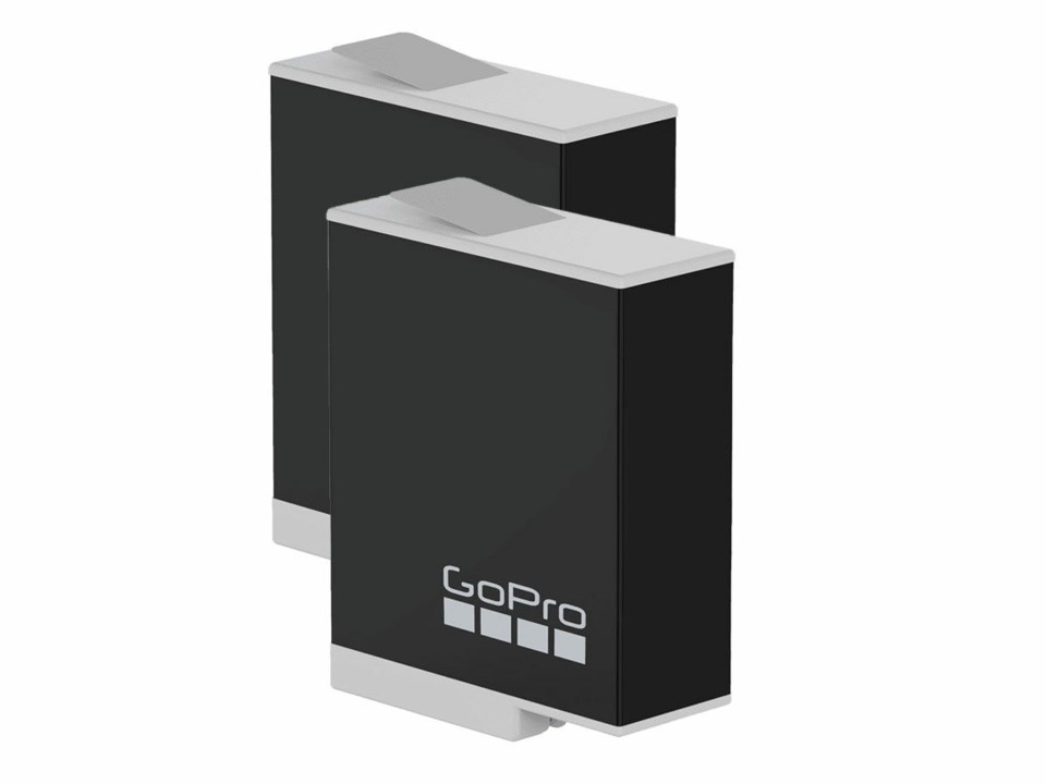 GoPro Rechargeable Enduro Battery 2-Pack (HERO11 Black/HERO10 Black/HERO9  Black) - Official GoPro Accessory