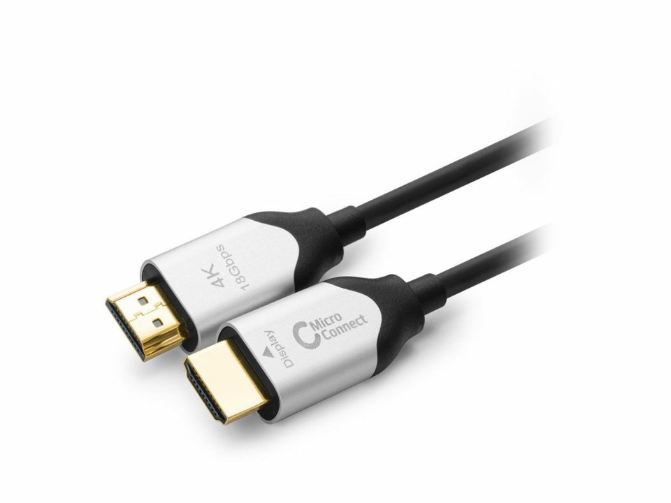 MicroConnect HDMI A - A 2.0 Premium optic cable