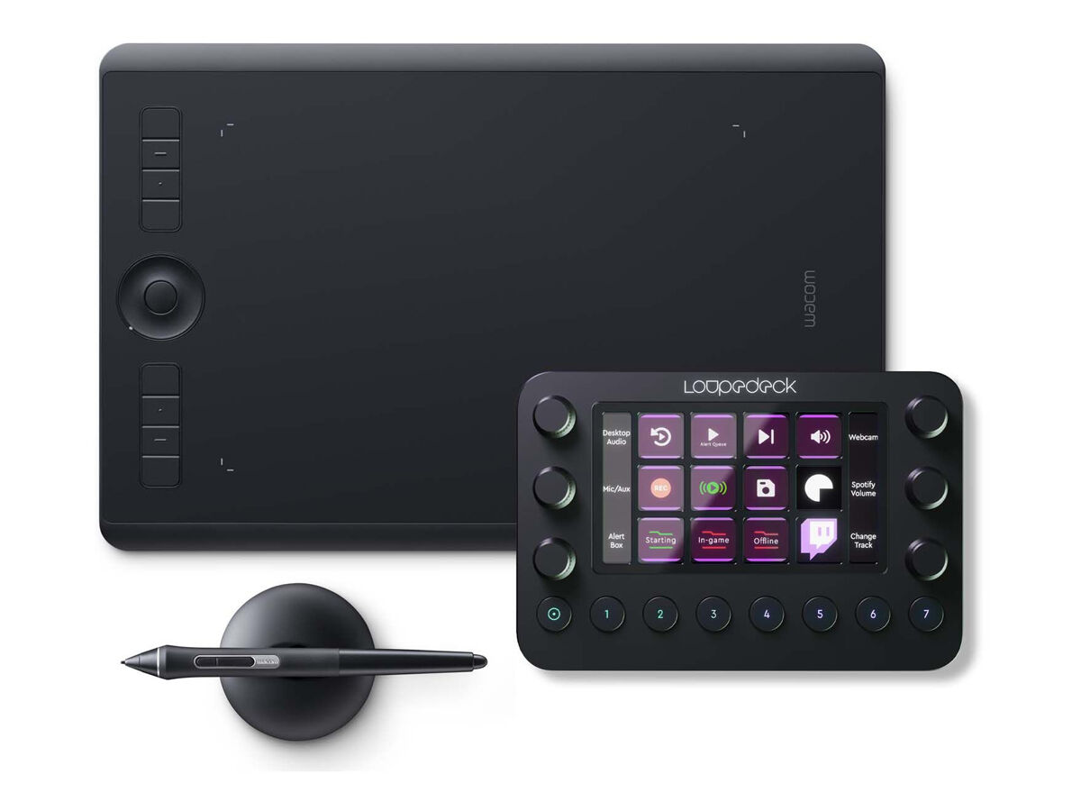 Wacom Intuos Pro Medium with Loupedeck Live | Scandinavian Photo