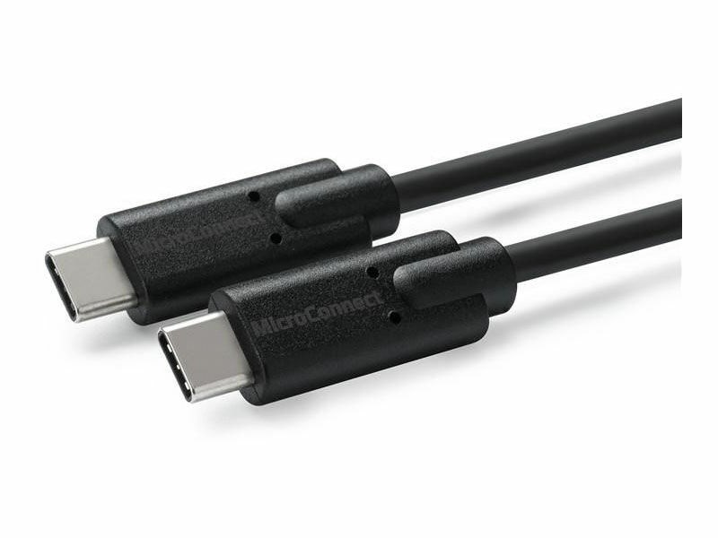 MicroConnect USB-C förlängningskabel 2m, 100W,10Gbps, USB 3.2 Gen 2x2 