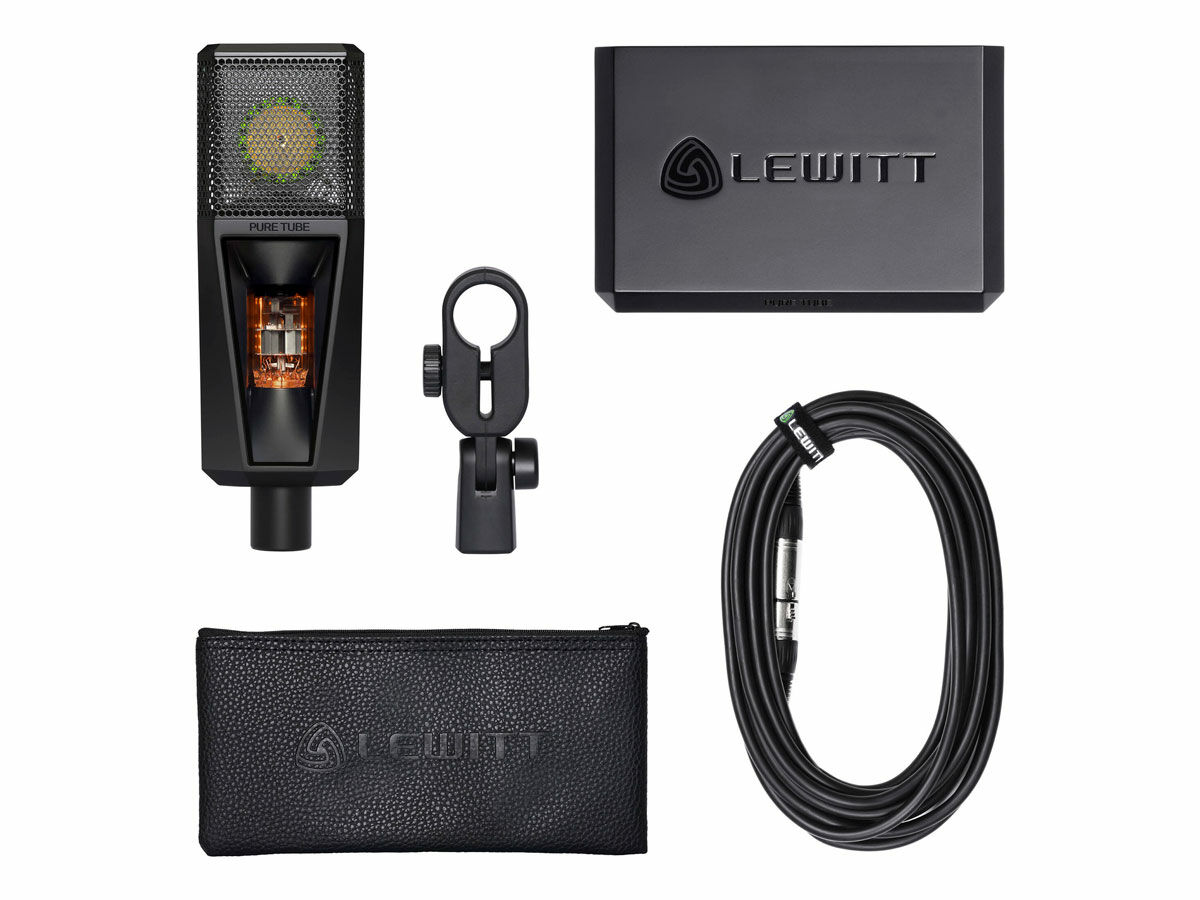Lewitt PURE TUBE - Studio set Premium Condenser Microphone Set - Music  Matter