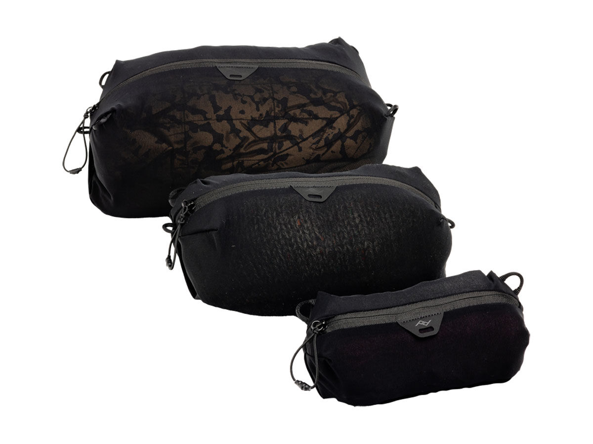 Peak Design Ultralight Mesh Packing Cube BUNDLE XXS-XS-S Black ...