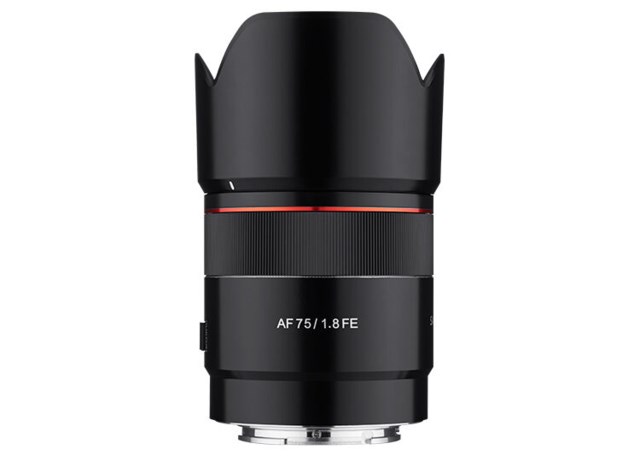 Samyang AF 75mm f/1,8 till Sony FE