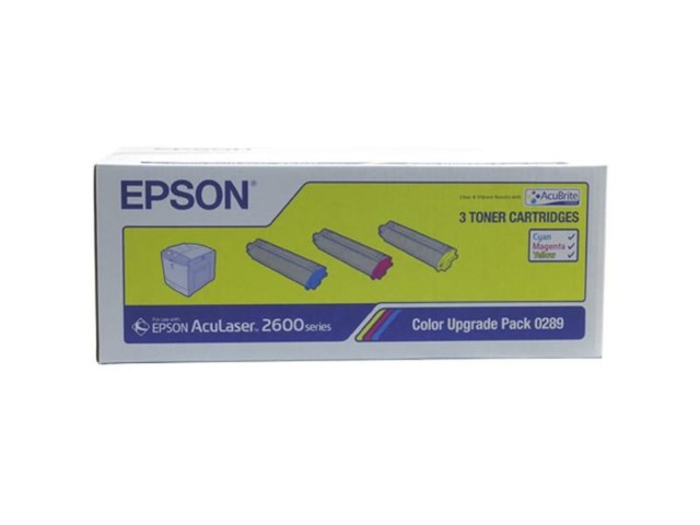 Epson Toner kit Gul/Cyan/Magenta till Aculaser C2600