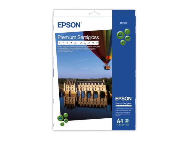 Epson Premium Semigloss A4 251gr 20blad