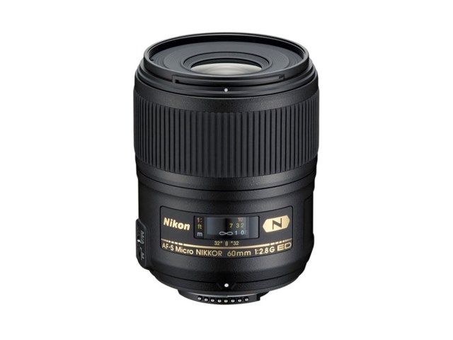 Nikon AF-S Micro Nikkor 60mm f/2,8G ED (uppackad)