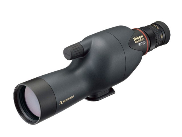 Nikon Tubkikare Fieldscope ED50 rak grafitgrå