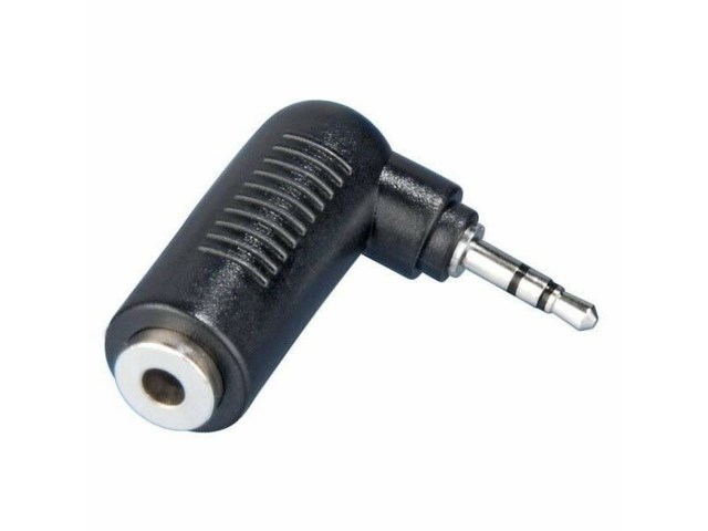Hama Adapter tele 3,5-2,5 hona-hane 90° vinklad stereo