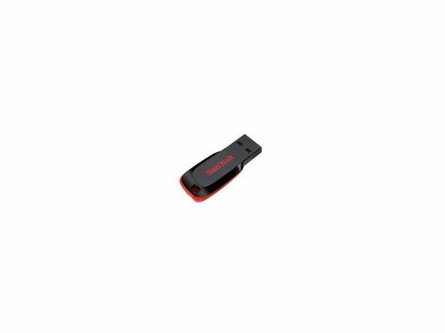 Sandisk USB-minne 16GB Cruzer Blade svart
