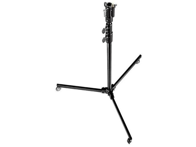 Manfrotto Belysningsstativ 298B Svart aluminium