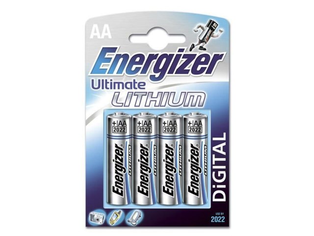 Energizer Batteri ultimate lithium AA/LR6 4-pack