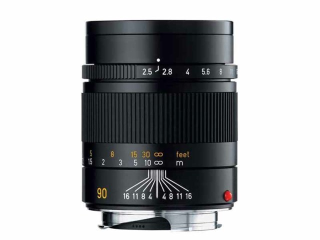 Leica Summarit-M 90mm f/2,4 svart