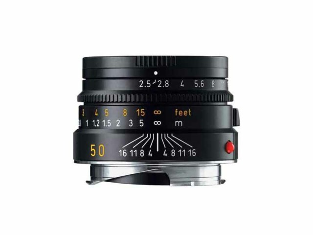 Leica Summarit-M 50mm f/2,4 svart
