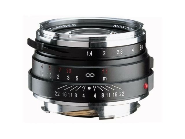 Voigtländer VM 40mm f/1,4 Nokton MC svart till Leica M