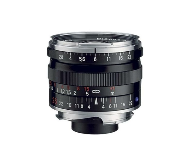 Zeiss Biogon T* 28mm f/2,8 ZM svart till Leica M