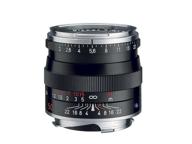 Zeiss Planar T* 50mm f/2 ZM svart till Leica M