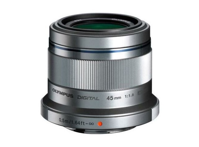 Olympus M.ZUIKO DIGITAL 45mm f/1,8 silver