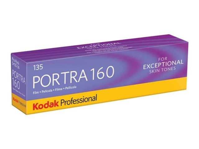 Kodak Negativ färgfilm P160 135-36 5-pack Portra