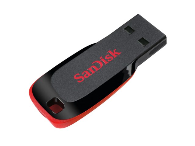 SanDisk USB-minne 32GB Cruzer Blade svart