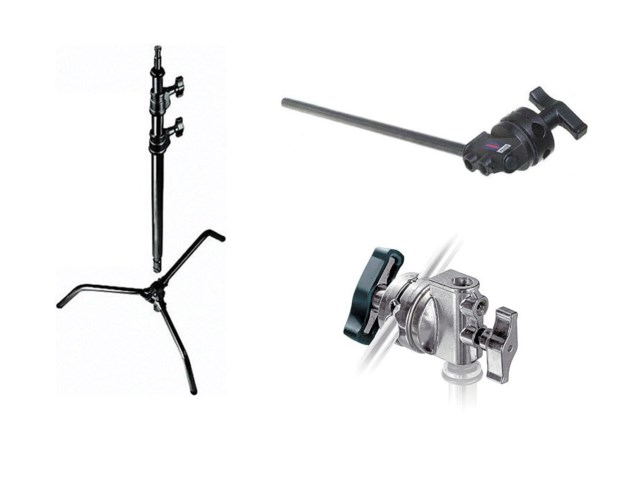 Avenger Belysningsstativ C-stand kit A2030DCB svart