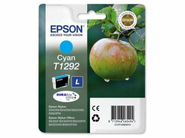 Epson Bläckpatron cyan 7 ml DuraBrite Ultra T1292