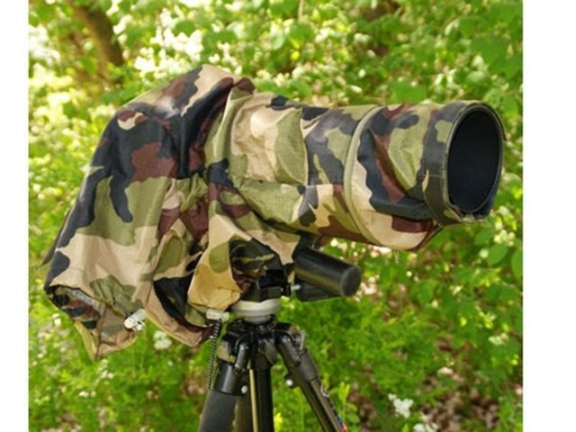 Big Regnskydd PRO Camoflage för kamera och objektiv