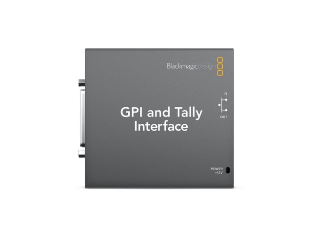 Blackmagic Design GPI & Tally interface