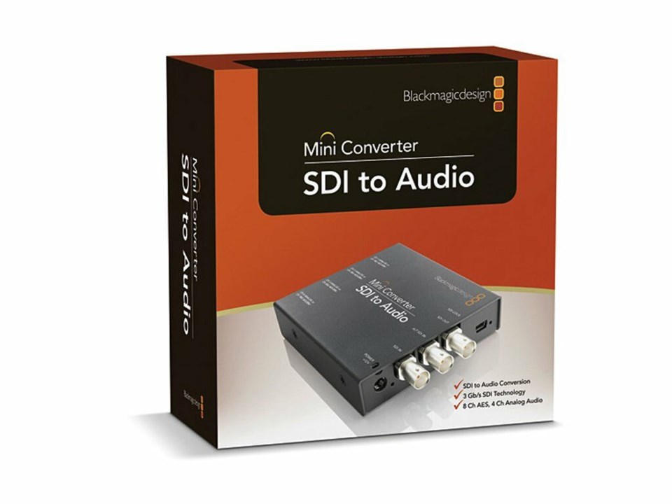 Blackmagic Design Mini Converter Sdi Till Audio Scandinavianphoto Se
