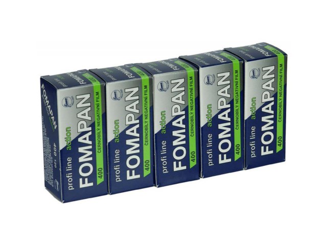 Foma Svartvit Film Fomapan 400 120-film 5-pack
