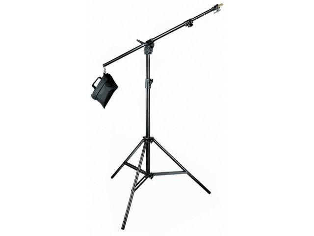 Manfrotto Belysningsstativ 420B Svart inkl sandsäck
