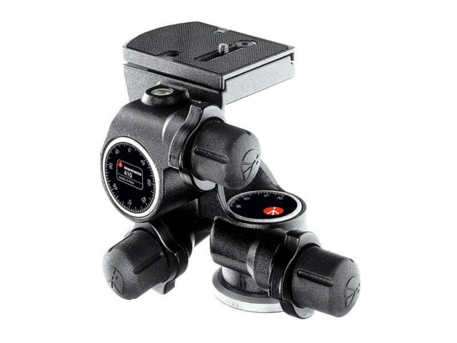 Manfrotto Växelhuvud 410 Junior + 410pl snabbplatta