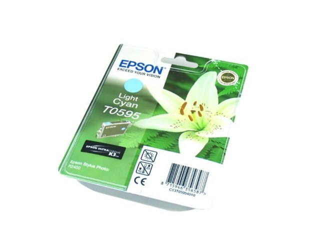 Epson Bläckpatron ljus cyan T0595