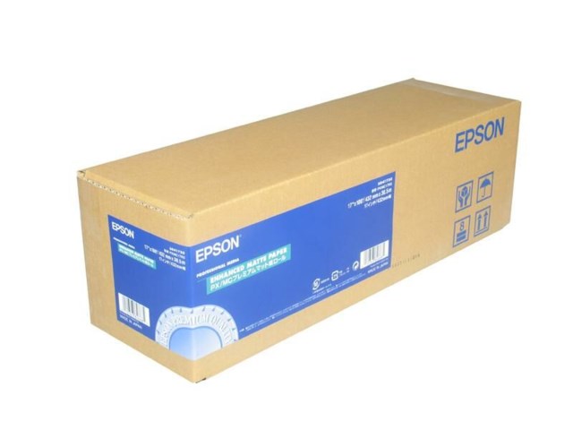 Epson Enhanced Matte Paper Rulle 17" x 30,5m 189gr