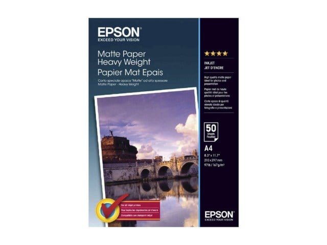 Epson Double Sided Matte A4 178gr 50blad
