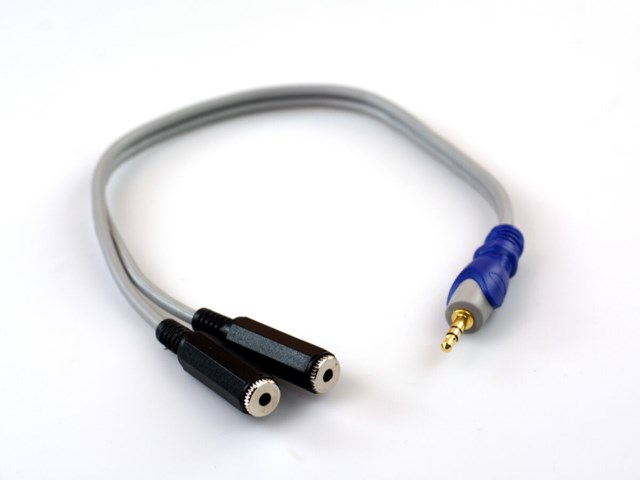 Scandinavian Photo Mikrofonkabel, Y-kabel, 1x stereo minitele - 2x