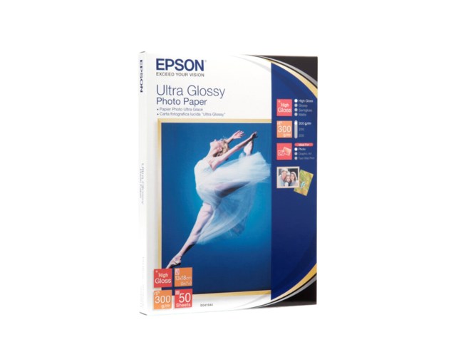 Epson Ultra Glossy Photo 13x18cm 300gr 50blad