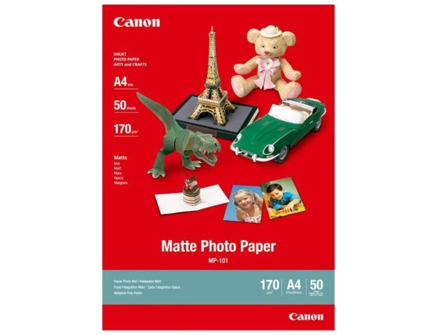 Canon Fotopapper A4 MP-101 Matte 170g 50 blad