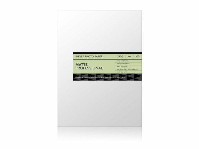 Scandinavian Photo Matt Professional A4 230gr 100blad