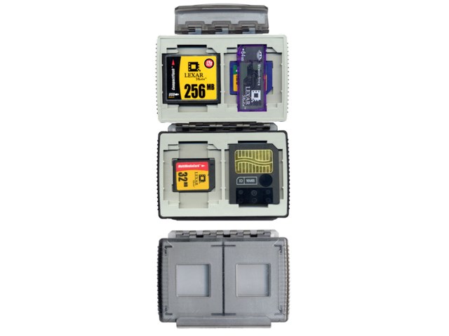 Gepe Cardsafe extreme Onyx 4 kortplatser