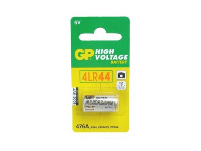 GP Batteri 4LR44 / PX28 / 544 / 476 6V alkaliskt