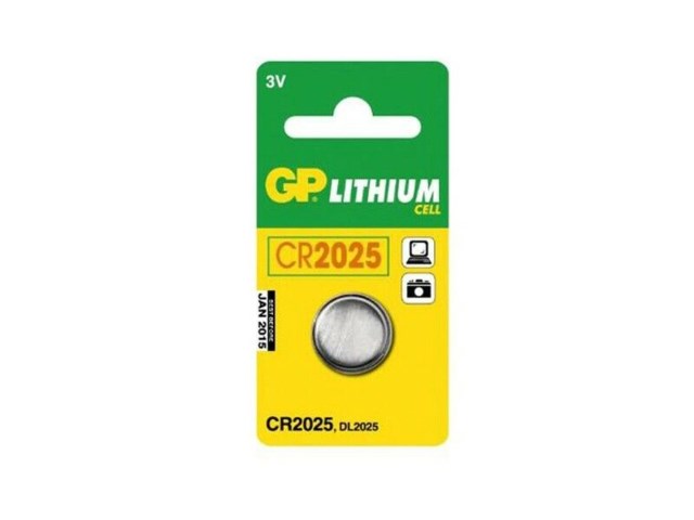 GP Batteri Cr 2025 3V Lithium DL2025/KCR2025