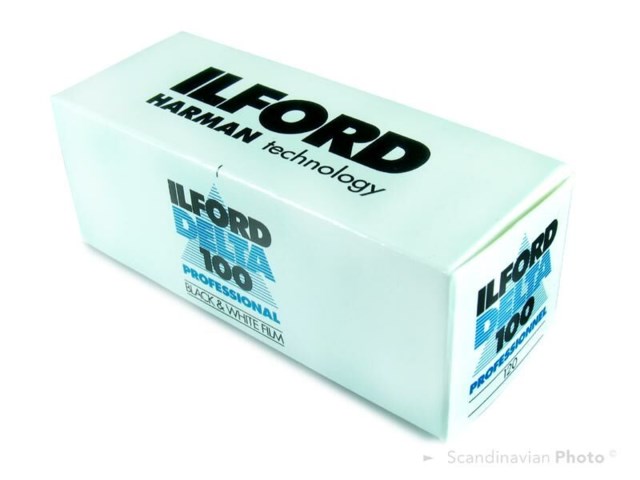 Ilford Svartvit Film Delta 100 Prof 120