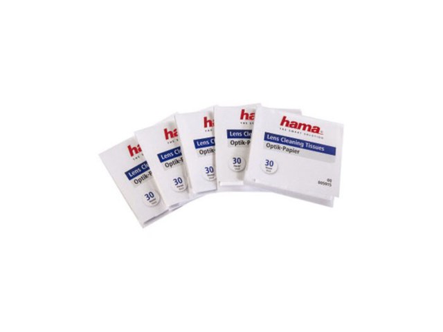Hama Linsputspapper 5 ark x 30 papper