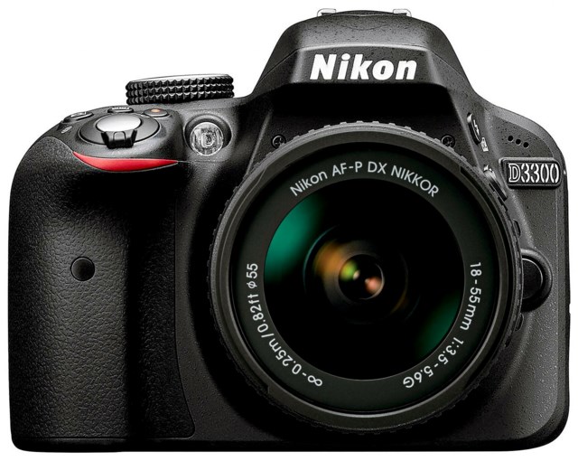Nikon D3300 med 18-55 (begagnad)