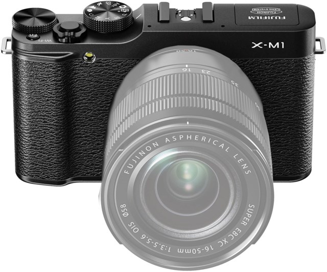 Fujifilm X-M1 svart kamerahus (begagnad)