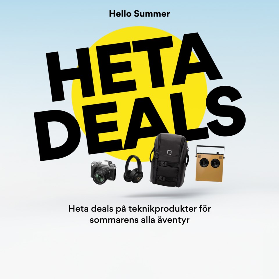 Heta deals för sommarens alla äventyr